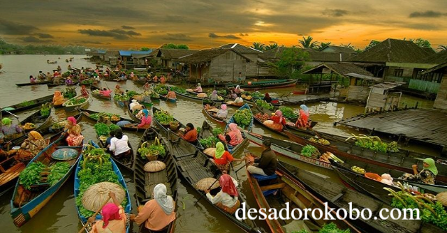 Pasar Terapung Lok Baintan Banjar
